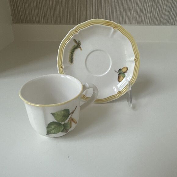 #100 Villeroy & Boch Parkland A/D Cup - Espresso - Cup & Saucer - Set - Picture 2 of 4